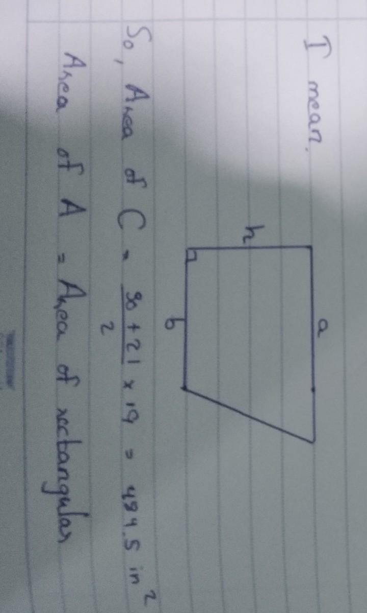 Find the total area of the composite figure below. SHOW ALL WORK.-example-2