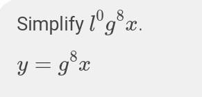 What is the range of Y = l0g8X? O all real numbers less than 0 O all real numbers-example-1