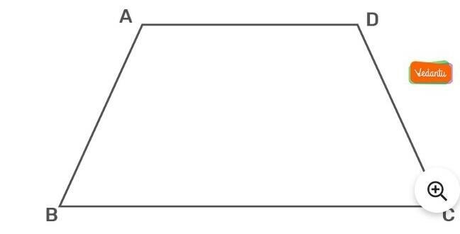 Write down the two district properties between parellelograml and trapezium ​-example-2