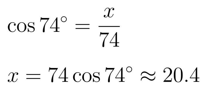 Solve for x. Round to the nearest tenth, if necessary.-example-1