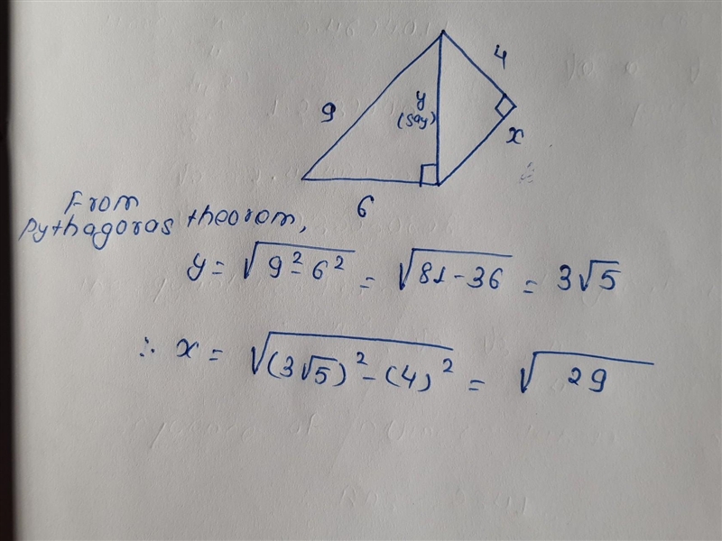 HEEEEEELP Solve for x. Leave your answer in simplest radical form.-example-1