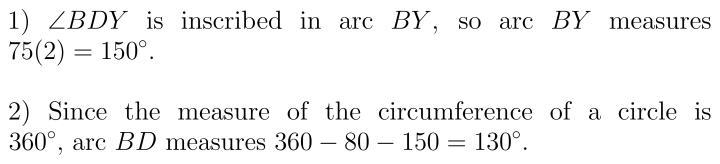 Find the degree measure of each arc-example-1