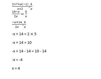 Pls answer I really need it: 7/x - 1/2 = 5/x-example-1