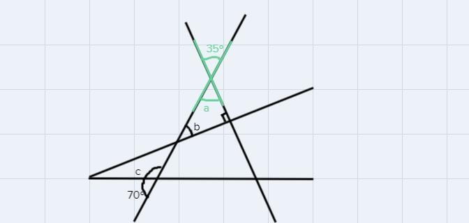 What Are The Mesure Measures of angle 1.a 2.b 3.c-example-1