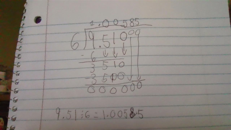 How do you divide 9.51 by 6-example-1