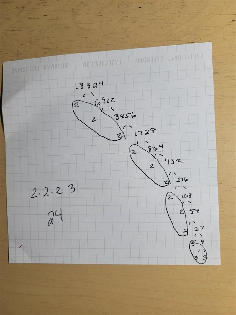 Find the cube root of 13824 by prime factorisation​-example-1