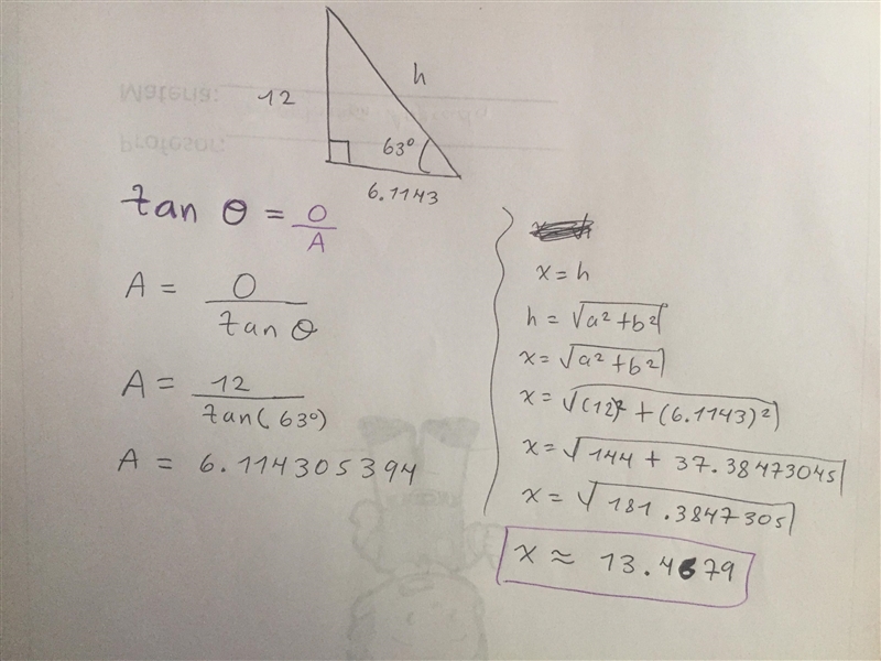 Find the value of X. Round to the nearest tenth.-example-1