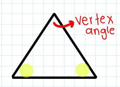 each face of a pyramid is an isosceles triangle with a 64° vertex angle. what are-example-1