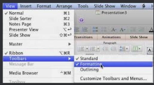 In order to quickly change text alignment, a PowerPoint user can select text and then-example-1