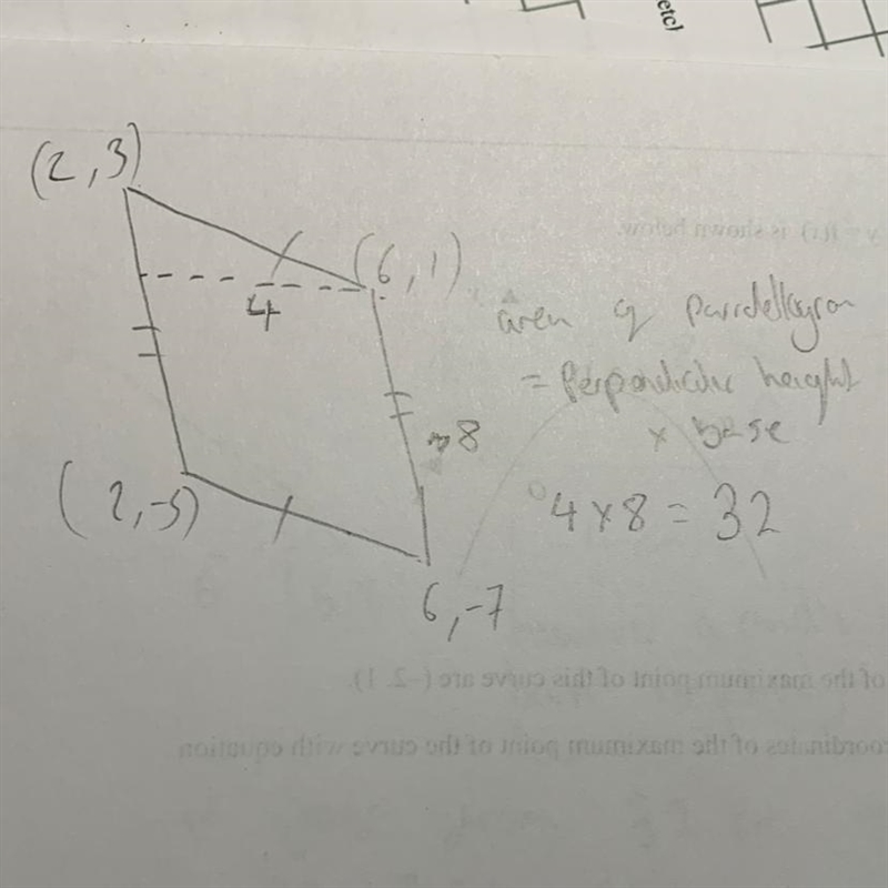 What is the area to the parallelogram-example-1