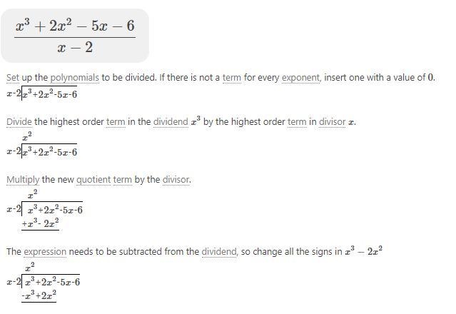 Find the quotient and remainder of x^6-3x^5+x^4-2x^2-5x+6; x^2+2-example-1