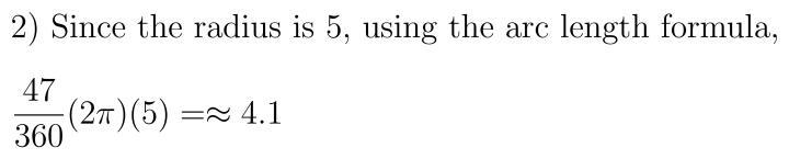 A D c 470 10 1. Find mCB 1339 2. If AB = 10, find length of AC Round your answer to-example-1