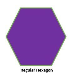 Which is a regular hexagon? A. B. C. D.-example-1