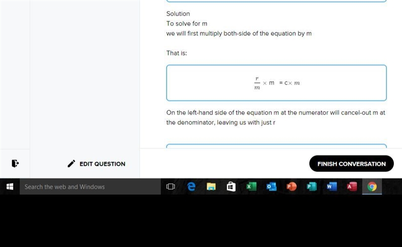 5)Solve the formula= c for m.m-example-3