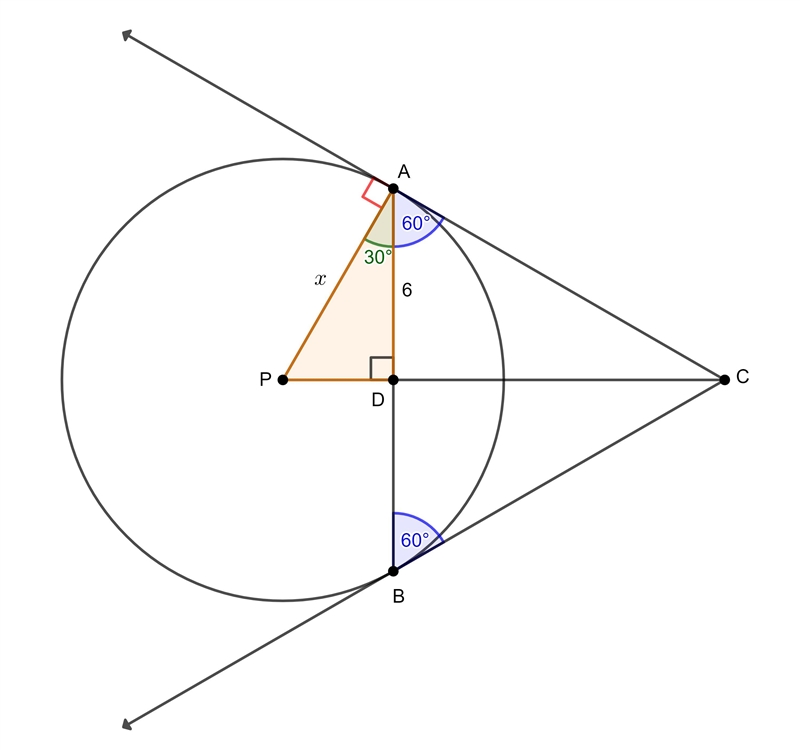 Please help with this problem about circles and tangents. solve for X.-example-1