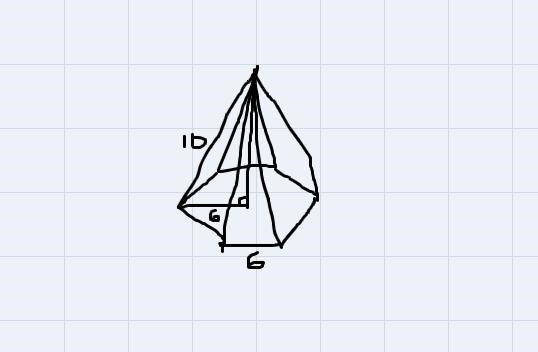 18. Find the height and the volume of a regular hexagonalpyramid with lateral edges-example-1