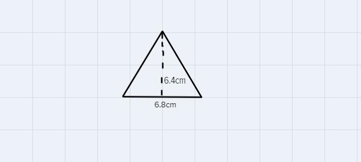 Paisley is decorating the outside of a box in the shape of a square pyramid.The figure-example-1