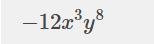 3.(-2x3y5) 2.y3 Power of a power-example-1