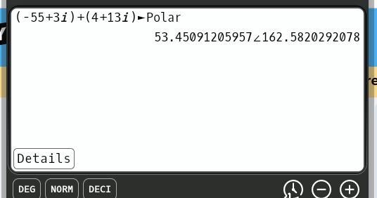 An object experiences two velocity vectors in its environment. v1 = −55i + 3j v2 = 4i-example-1