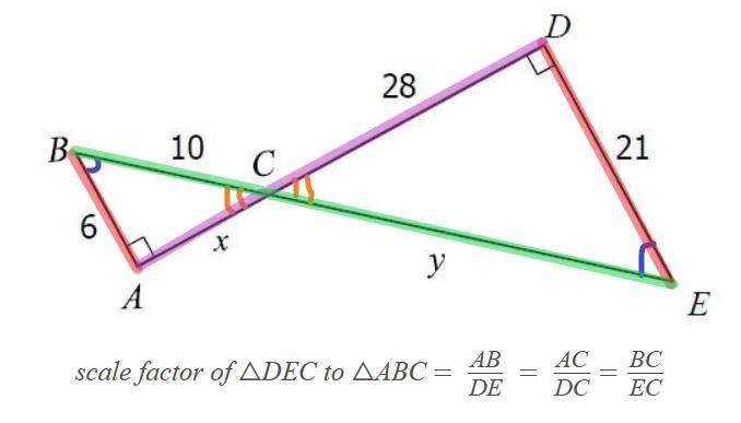 PLEASE HELP ASAP CANT MOVE ON What is the scale factor of LaTeX: \triangle ABC\:to-example-1