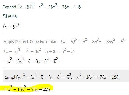 (x-5)^3 expand each binomial-example-1