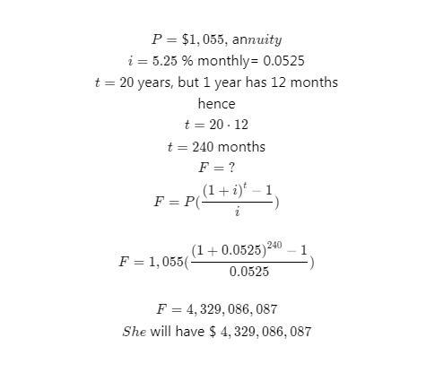 how much money will be in Taylor's retirement count if she continues to make the same-example-1