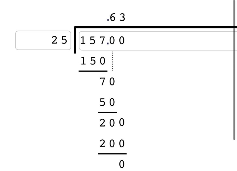 What is 25/157.5 in long division! Please answer now-example-1