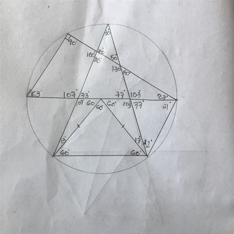 Fill in all missing angles (I already have most i just need the rest)-example-1