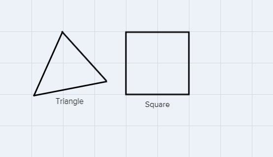 Draw a Triagle, Square, and Trapezoid.-example-1