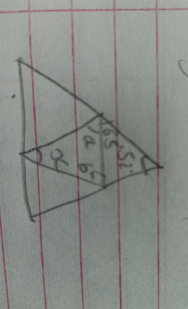 Find the value of x from the given figure​-example-1