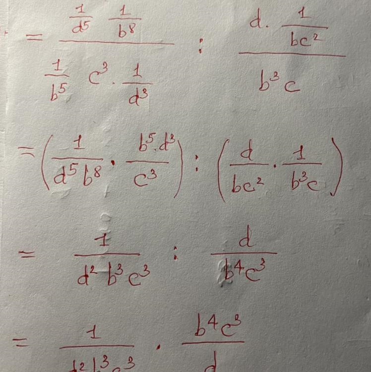 Simplify the expression using positive indices-example-1