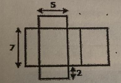 What is the surface area of the box shown by the pattern below?-example-1