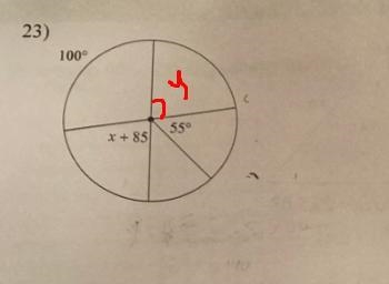 I need 23 and 24. The directions for them are solve for x. And assume that lines which-example-1