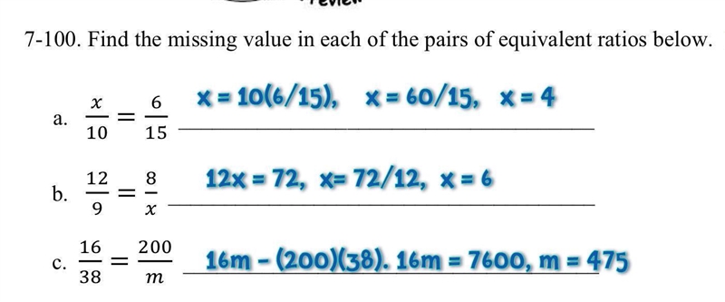 Hey, help with my homework pls (Find the missing value in each of the pairs of equivalent-example-1