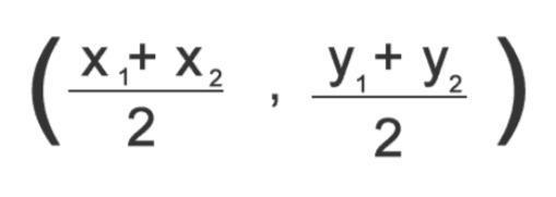 The midpoint of the segment as an ordered pair (8,8) (2,2)-example-1