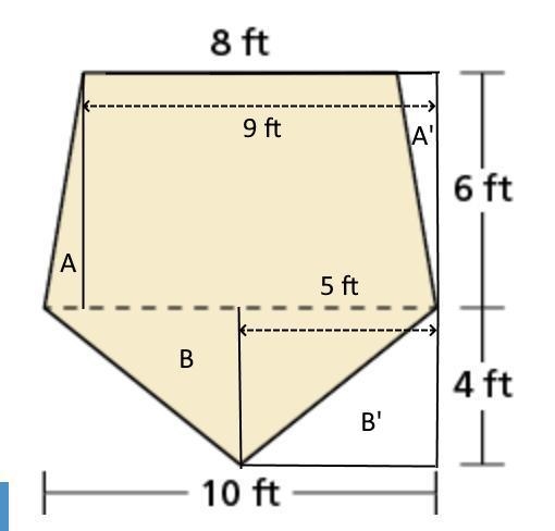 Find the area of the figure.-example-1