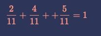 Math Practices and Problem Sol 17. Number Sense Using three different numerators, write-example-1