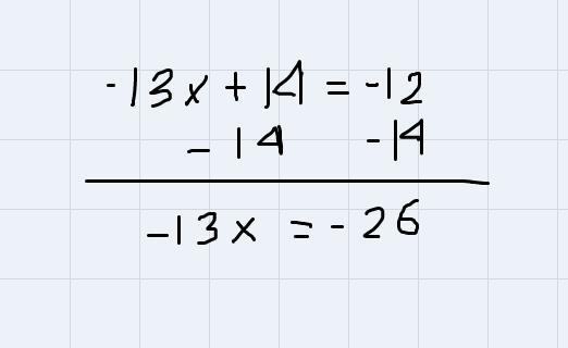 Y= 5x -7 -3x -2y= -12-example-1