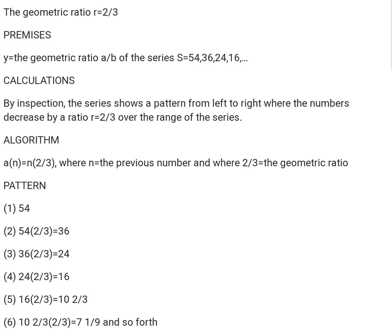 The sum of all the positive terms in the geometric sequence 54, -36, 24, -16, ... is-example-1