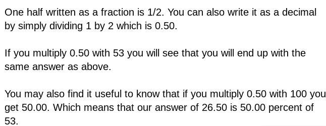 How to work out 1/2 of 53-example-2