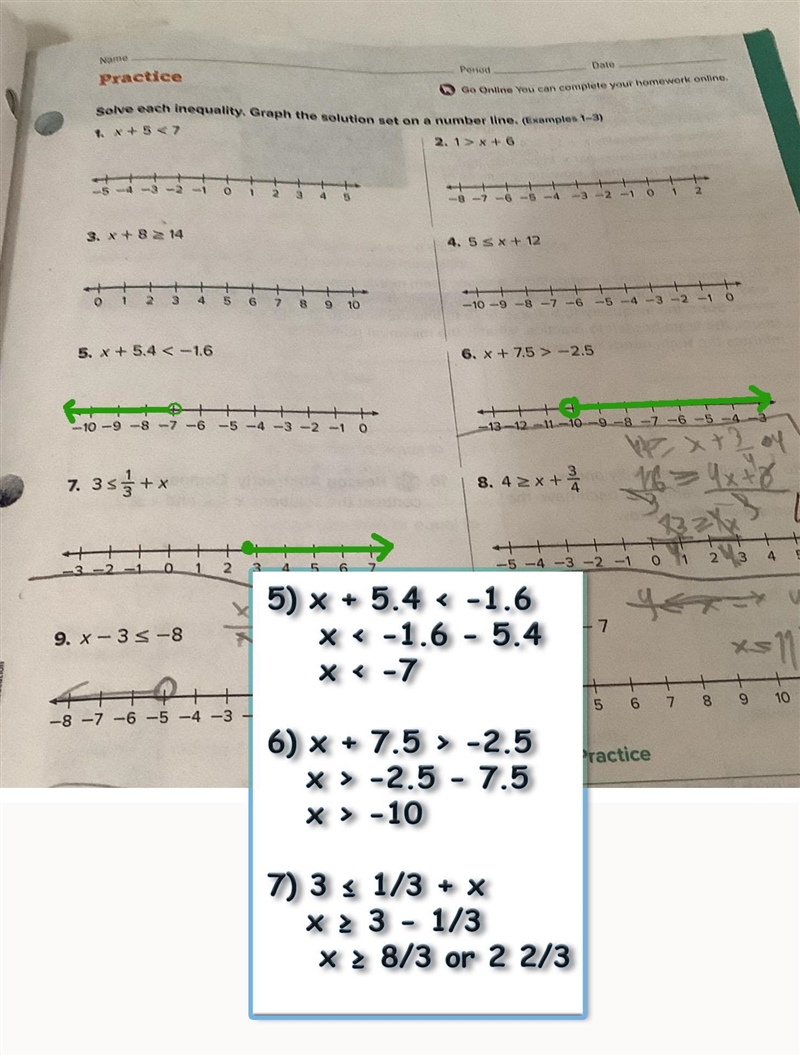 5 to 7 and please solve with equations thx-example-1