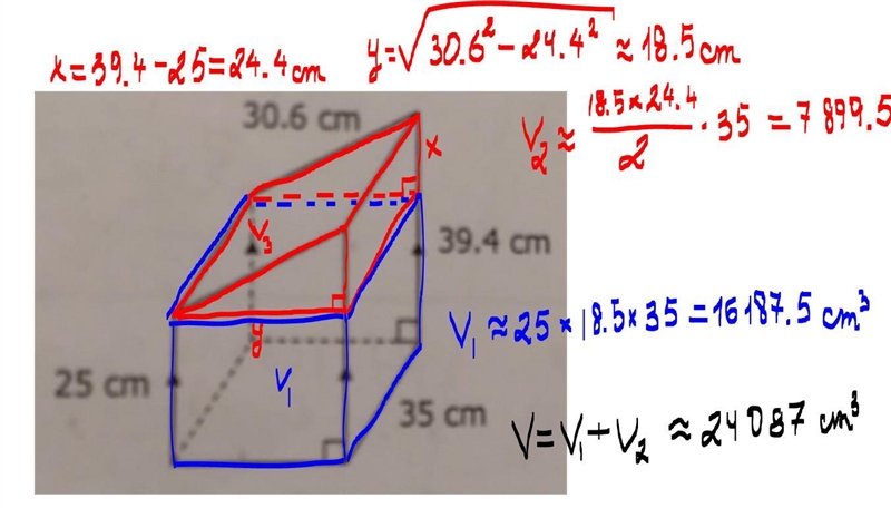 Find the volume of each prism. Please help mee and thank you.​-example-1