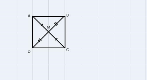 I graphed a parallelogram. Now I need to show that the diagonals bisect each other-example-1