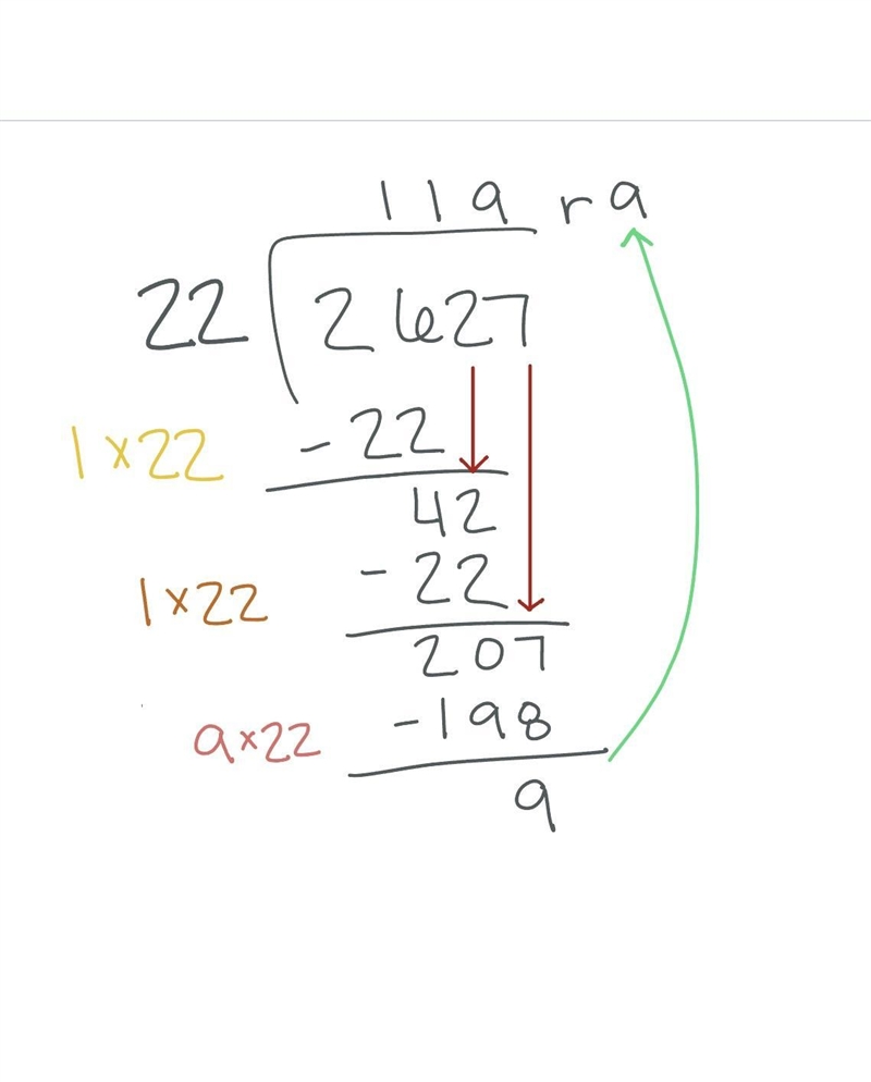 2627 divided by 22 withR-example-1