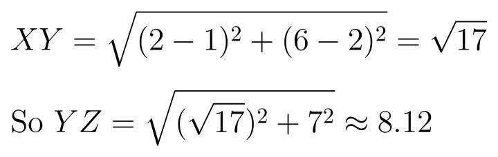 Rounded to the nearest hundredth of a unit, what is the length of the hypotenuse?-example-1