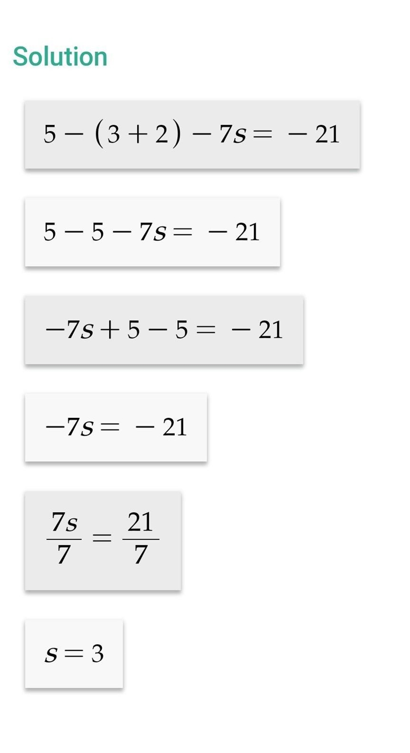 5-(3+2)-7s=-21 answrr pleawe-example-1