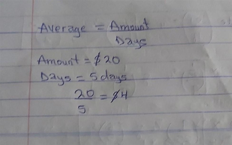 Lori wants to spend less than $20 on her school lunches this week. If she plans to-example-1