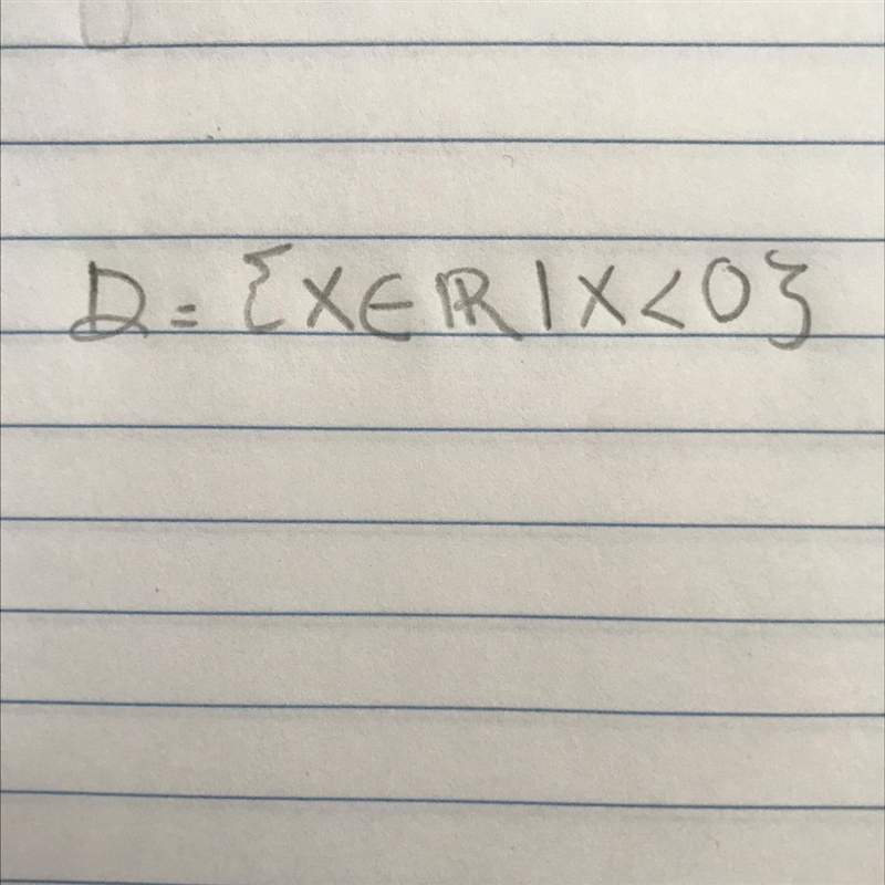 What is the domain of this function? O x O {x|x <8) O {x|0 < x <8] O x-example-1