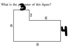 What is the perimter of this figure?-example-1