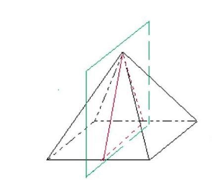 Mariko makes a slice through a three-dimensional object perpendicular to the base-example-3